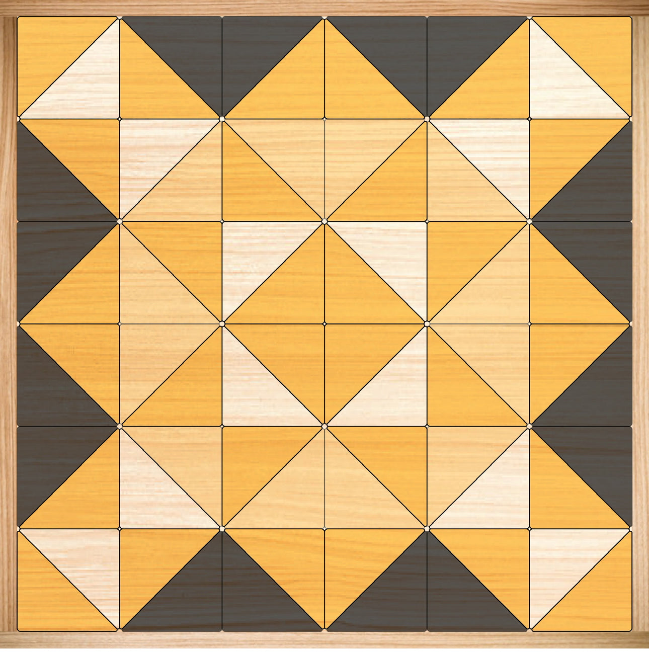 Wooden HST Quilt Blocks - Coming Soon