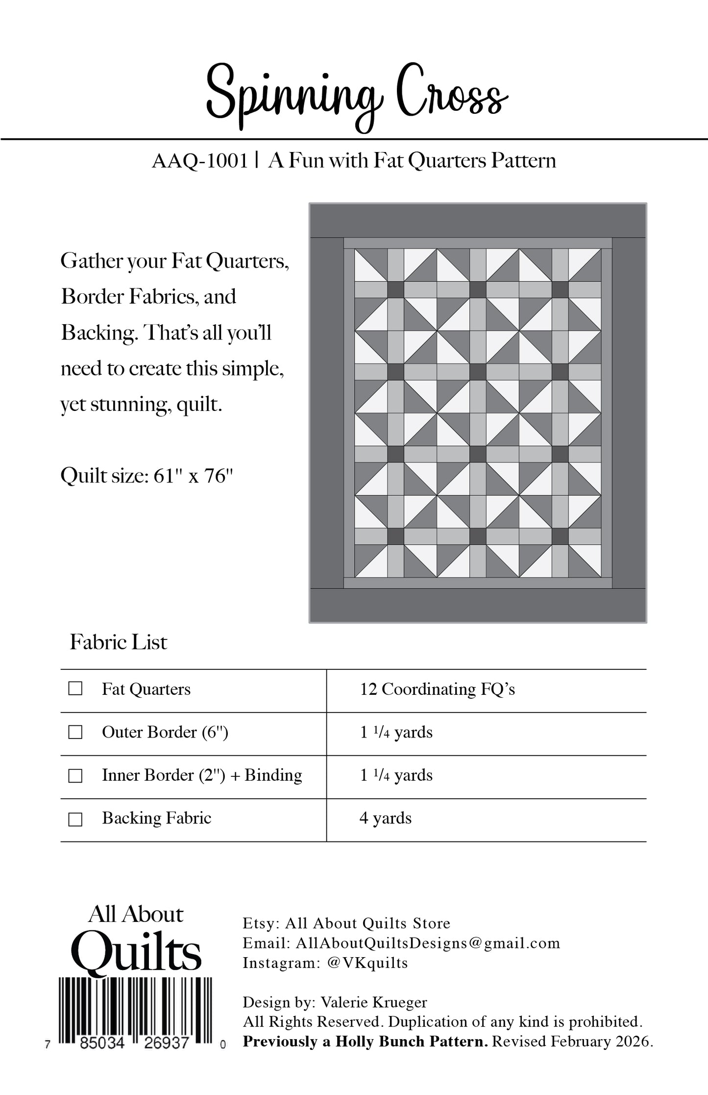 Spinning Cross