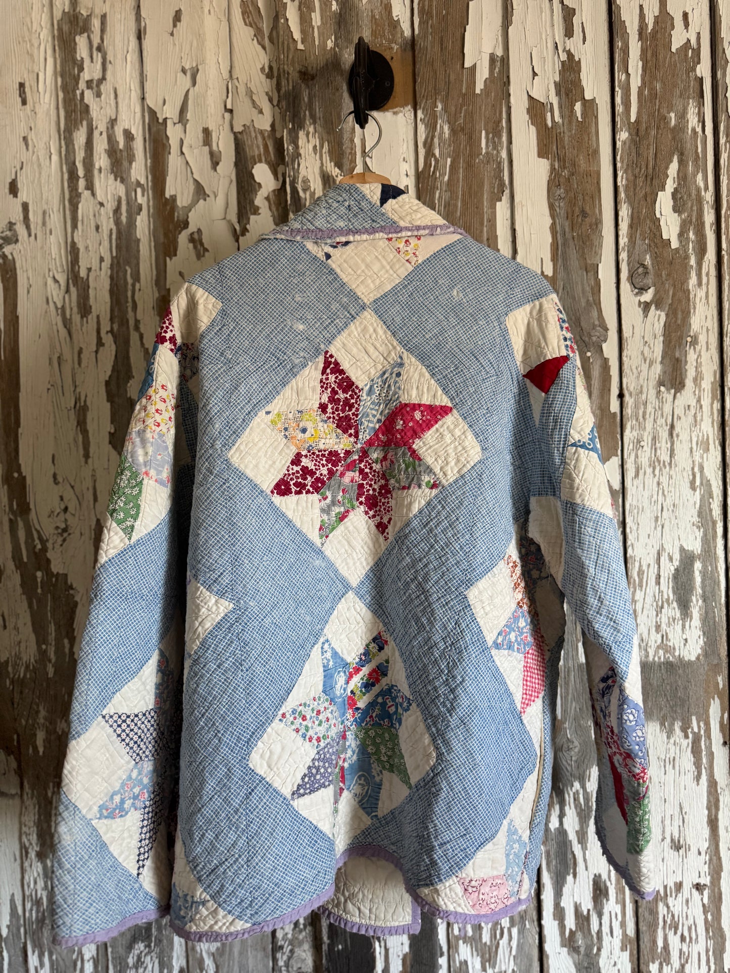 Eight Point Star Quilt Coat