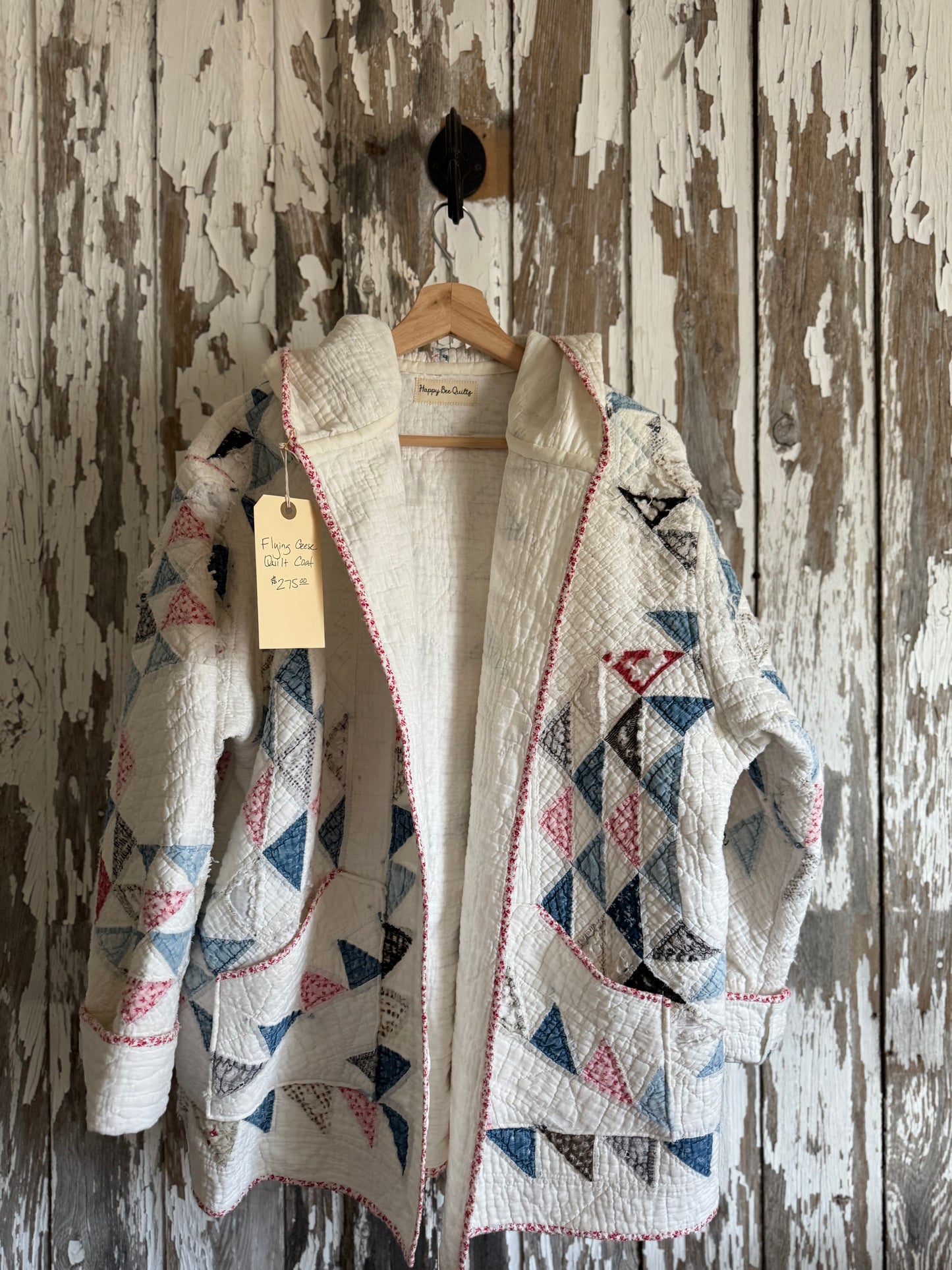 Flying Geese Quilt Coat