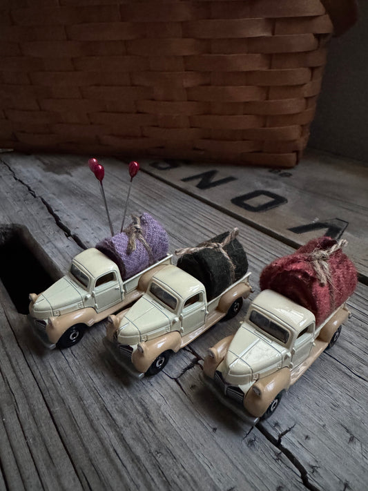 Old Truck Pin Cushions