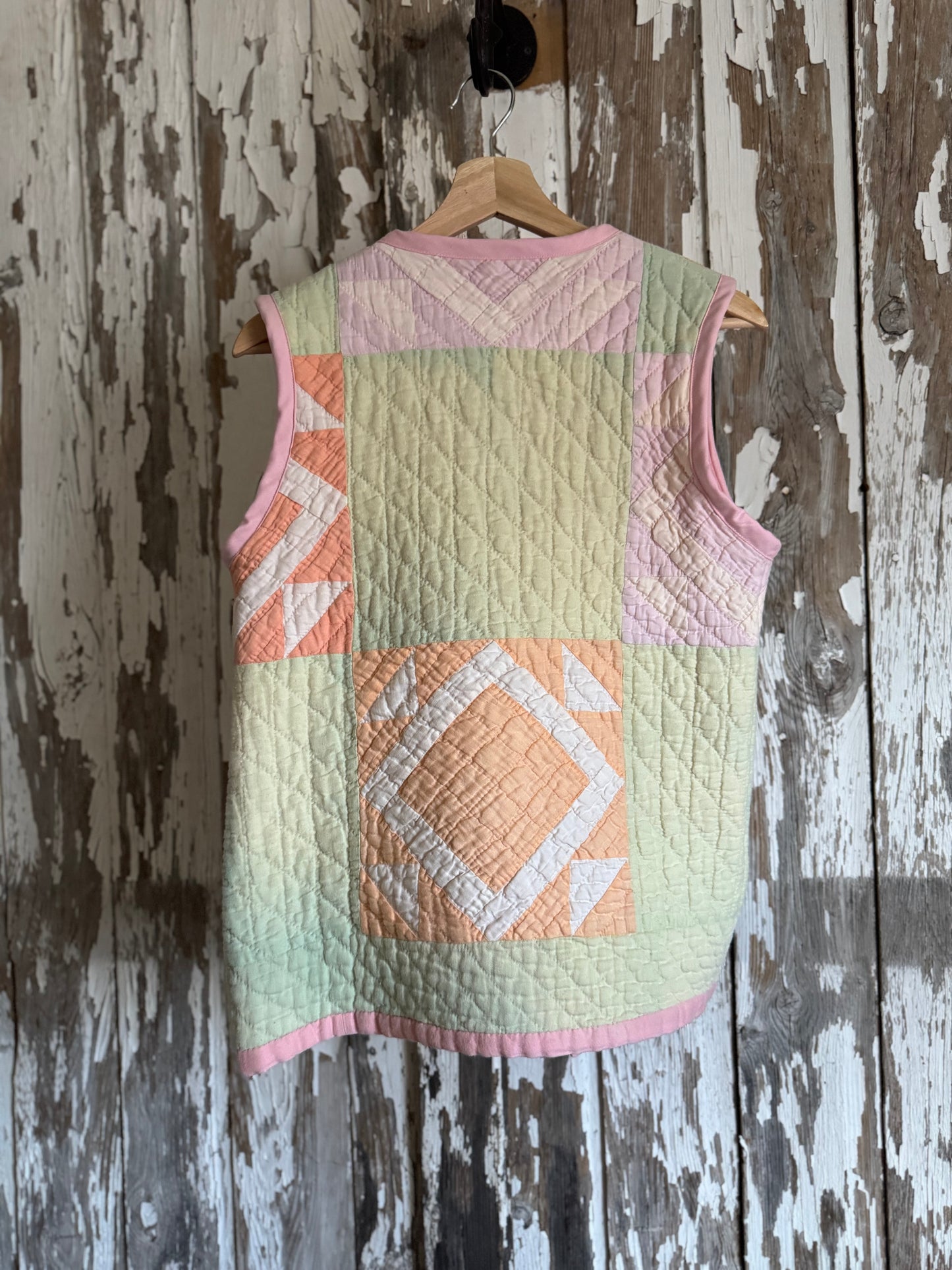 Pastel Quilt Vest