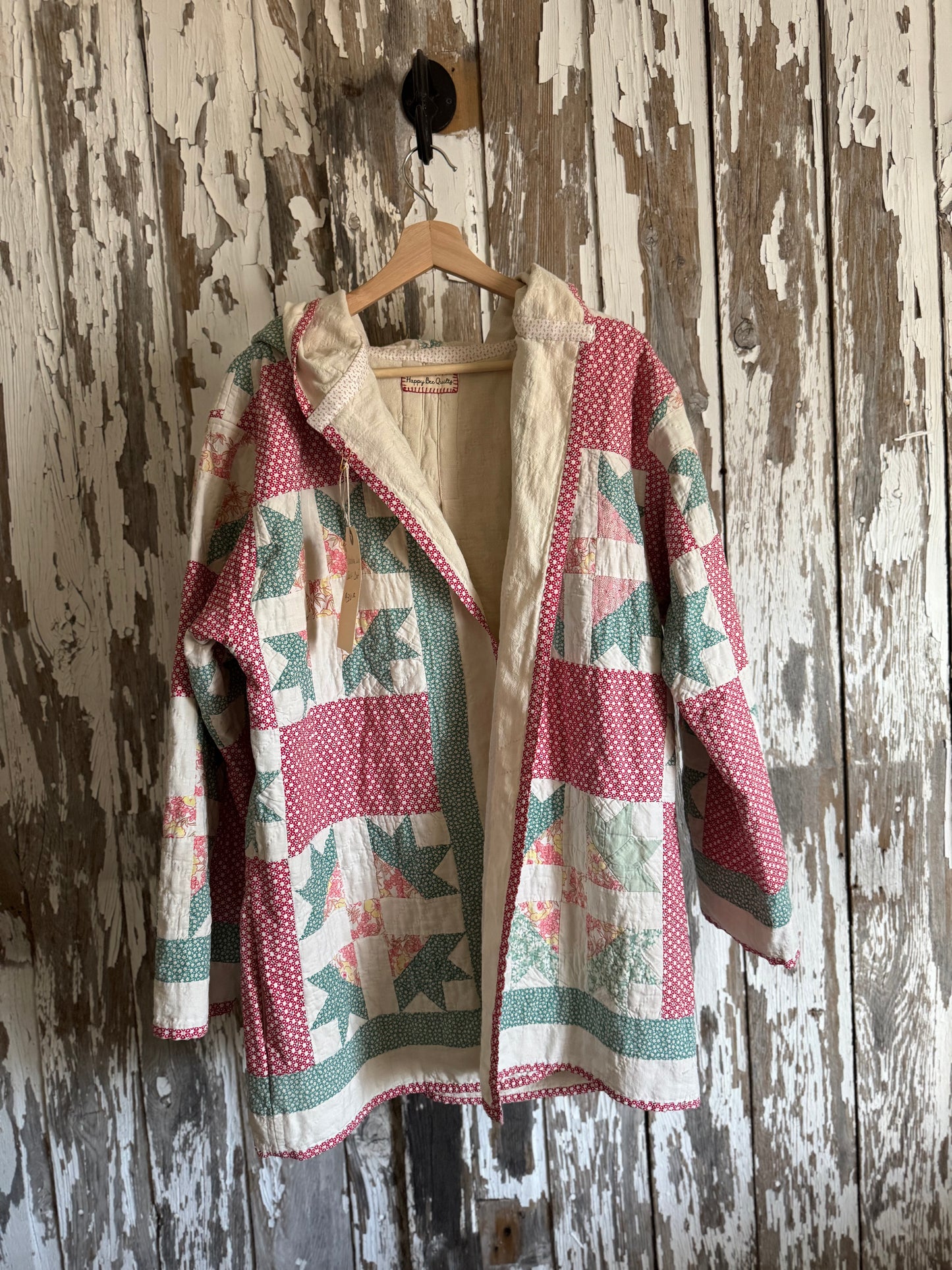 Carolina Lily Hooded Quilt Coat