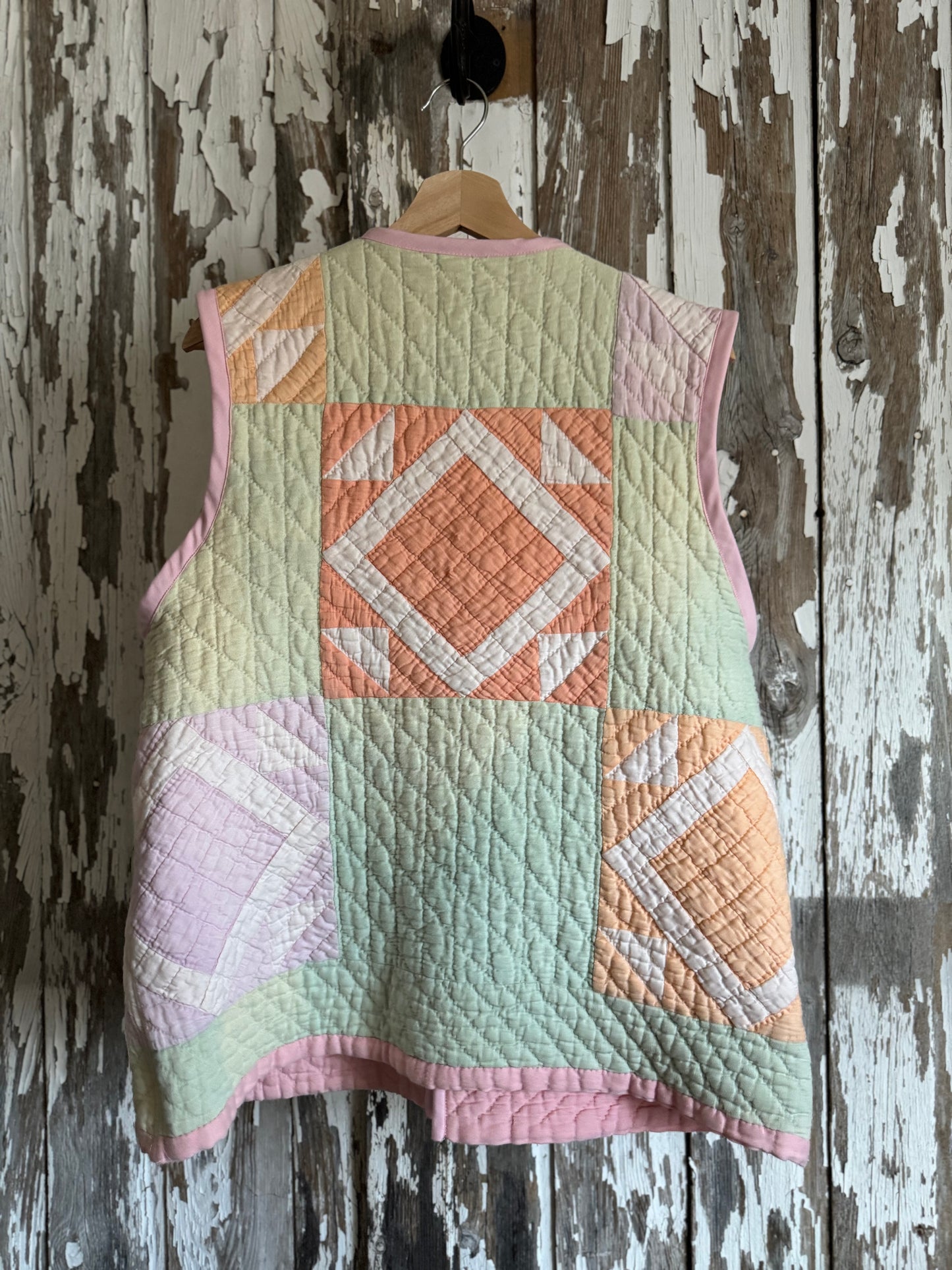 Pastel Quilt Vest
