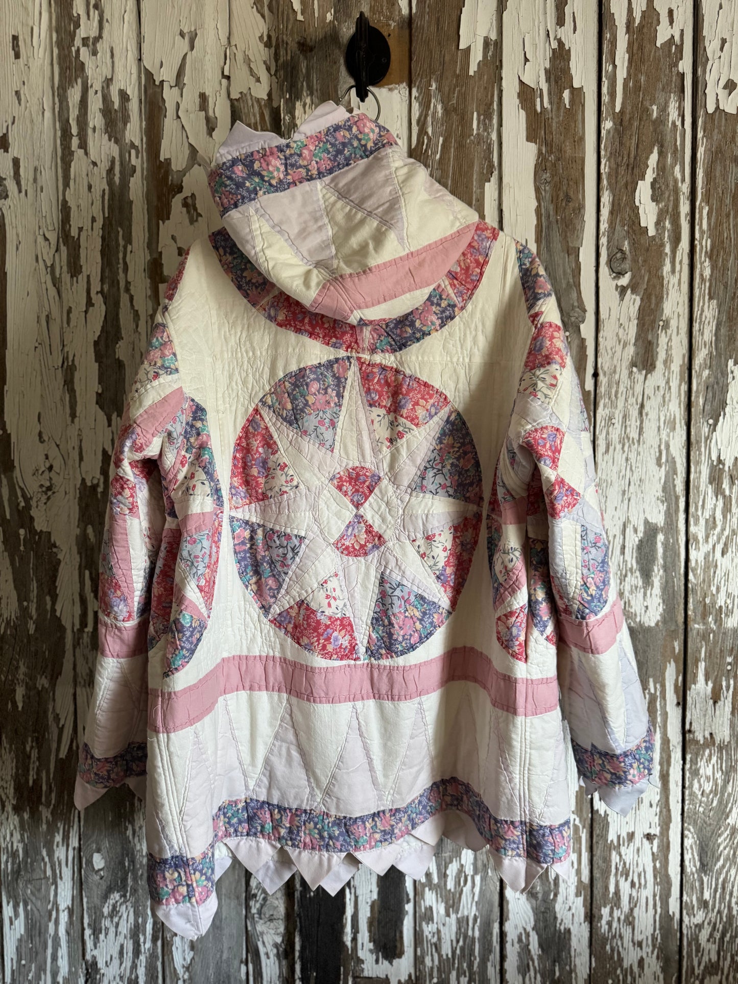Prairie Point Hooded Quilt Coat
