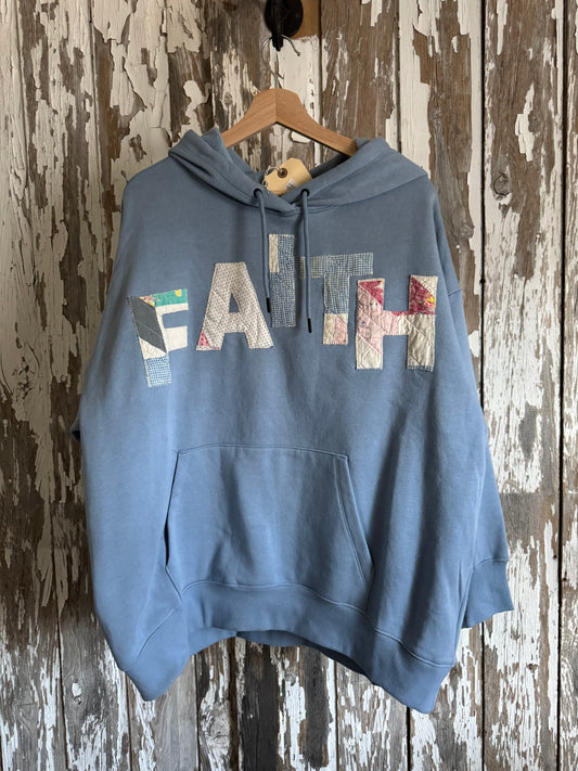 Quilted Letter Sweatshirts