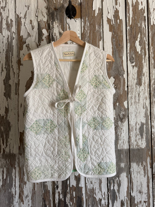 Green Quilt Vest