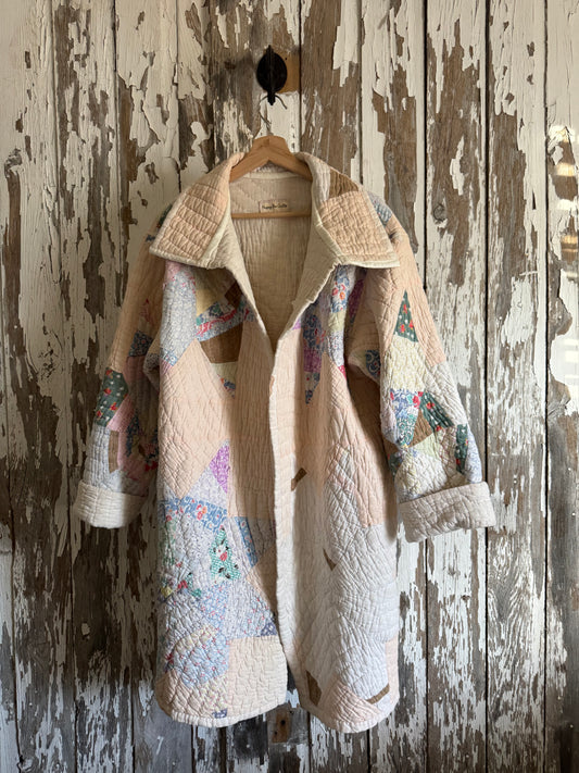 Big Star Baptist Fan Quilt Duster