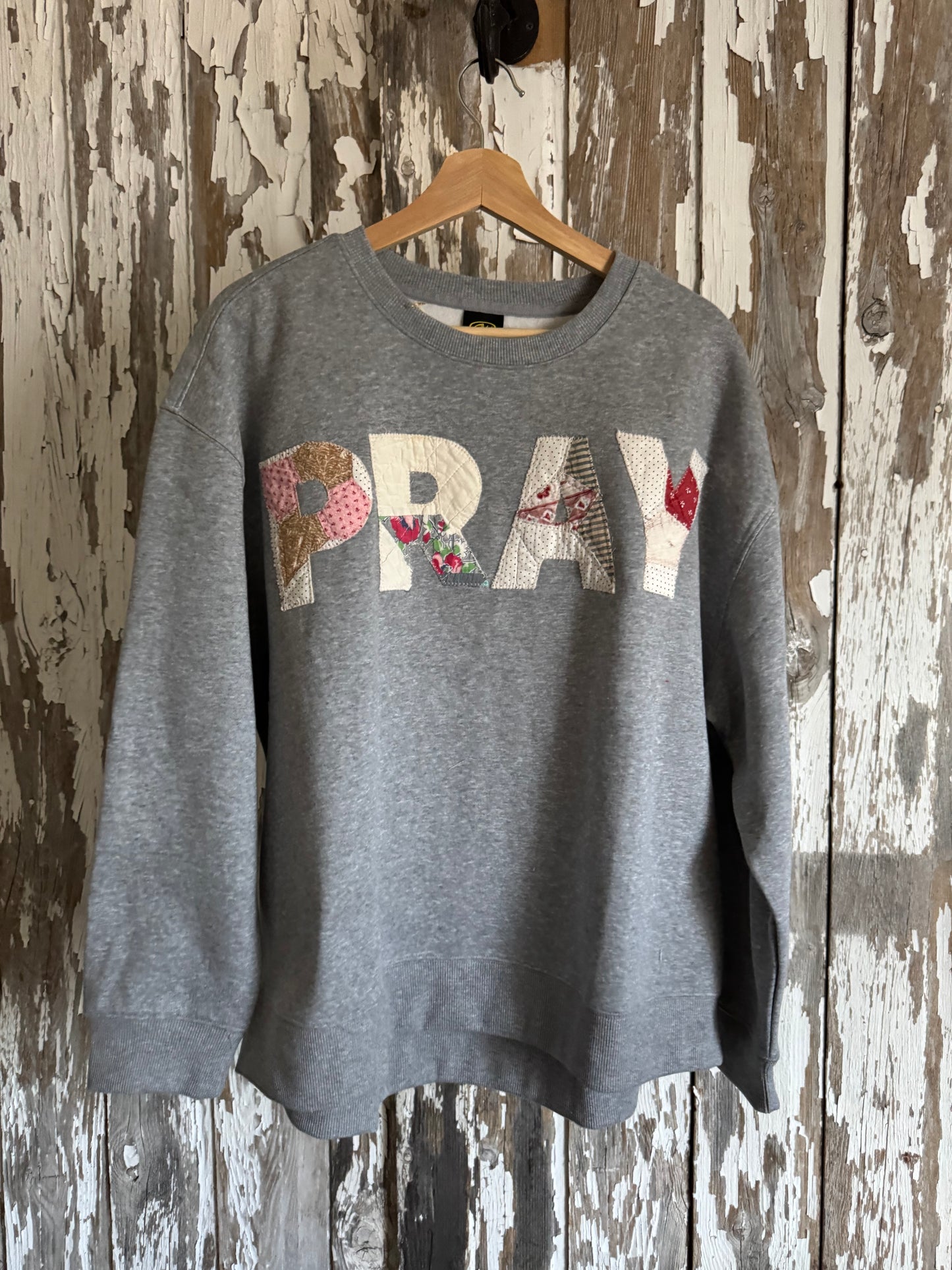 Quilted Letter Sweatshirts