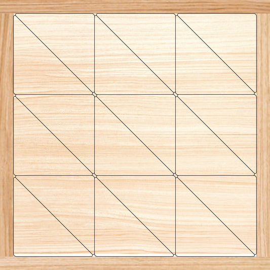 Wooden HST Quilt Blocks - Coming Soon
